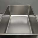 XX-Large High Sided Stainless Steel Cat Litter Box