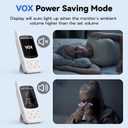 Room Monitors for Elderly Monitor with Camera And Audio, 2-Way Talk Baby Monitors for Elderly, Med Reminder and Temp Sensor Senior Monitor for Adult, No Wifi/App Caregivers Cameras for Senior