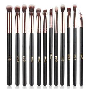 MSQ Eye Makeup Brushes 12pcs Rose Gold Eyeshadow Makeup Brushes Set with Soft Synthetic Hairs & Real Wood Handle for Eyeshadow, Eyebrow, Eyeliner, Blending(without bag)
Amazon's Choice
