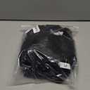 Karwuiio Womens Soft Furry Sweaters Short Sleeve Cozy Fuzzy Sweater Shaggy Knit Pullover Jumper (Medium, Black)