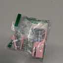 Aacehlh Small Hand-held Stapler Set, 15 Sheet Capacity, Includes 750Pcs Staples and A Staple Remover, Mini Desktop Stapler for Office, School, Home or Travel Use. (Pink)