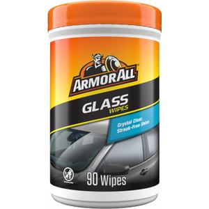 Armor All Car Glass Wipes by Armor All, Auto Glass Cleaner for Film and Grime, 90 Count
