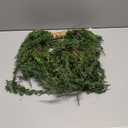 Dingion Large Cedar Christmas Wreath for Front Door with Burlap, Greenery Artificial 18 Inches Xmas Wreath for Holiday Farmhouse Rustic Indoor Outdoor Window Fireplace Wall Hanging Home Decoration