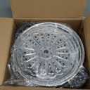 MANO Steamer Pot for Cooking 11 inch Steam Pots with Lid 2-tier Multipurpose Stainless Steel Steaming Pot Cookware with Handle for Vegetable, Dumpling, Stock, Sauce, Food