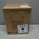 Portable Air Conditioner, Air Cooler, 1000ml Cold Fan Air Conditioner, 5 Air Speeds and 7 LED Lights, 2 Ice Packs, 3 Cold Mist and 2/4/6 Timer, USB Cold Fan for Home, Office and Outdoors.