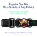 2 x Dog AirTag Holder for Dog Collar, Soft Silicone Slide-On Case for Apple AirTag, No-Dangle Quiet Protective Holder with Eye-Catching Pet Character Designs, Black-Racecar Driver