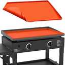 28" Silicone Griddle Mat for Blackstone 28 Inch Grill, Heavy Duty Food Grade Silicone Griddle Cover, Protect Your Grill from Dirt & Rust All Year Round