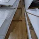 Merax Modern Farmhouse Hall Tree with Bench, 4-in-1 Entryway Storage Cabinet & Shoe Organizer with Hooks, White