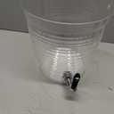 CreativeWare Bark Beverage Dispenser, 2.5 Gallon, Clear, (Pack of 1)