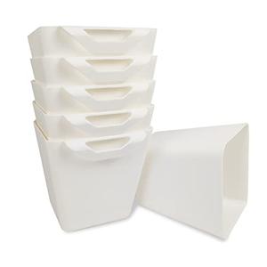 10 Pack Hanging Cup Holder Rolling Cart Organizer Accessories Trolley Basket Storage Hanging Bucket Hanging Container for Kids