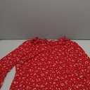 Gaharu Womens Business Casual Blouses Ruffle V Neck Work Dressy Shirts Long Sleeve Chifffon Tunic Tops Size S