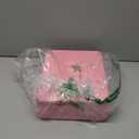 Cash Box with Lock and Money Tray Metal Money Box Large Cash Lock Box for Money 9.84" x 7.87" x 3.54" Pink