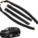 in-Channel Window Rain Guards for 2017-2022 Honda CRV(CR-V), Extra Durable Side Wind Deflectors, Vent Window Visors for Cars, Vent Deflector Shade Shield, 2017 2018 2019 2020 2021 2022
