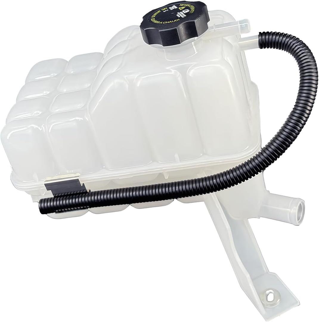 603102 Coolant Reservoir Tank with Sensor & Cap - Direct Fit Replacement for 1999-2007 Chevy Silverado 1500 HD, 2002-2006 Cadillac Escalade, 2000-2006 Suburban/Tahoe, 1999-2006 GMC Yukon/Sierra