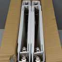 1-Inch 3-Ring-Binder with Pockets, 1'' Basic Binders 1-inch View Round Binders Holds 200 Sheets US Letter Size 8.5'' x 11'' - Bundle Packs Perfect for Home, Office, and School (1-inch)