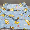 Fiosnow Corgi Blanket Hoodies for Women and Men Adult Oversize Wearable Blanket Hoodies for Soft and Warm (Light Blue Corgi)