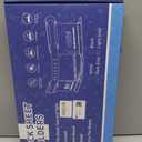 Bed Sheet Holders for Corners Keep Sheets Firm & Tight, Secure Fitted Sheet Holders for Corners, Sheet Fasteners with Lock Straps, Durable Bedding Clips (4Pack, White)