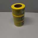 Premium Yellow Caution Tape Roll, 3 inch x 1000 feet, Ideal Use for Danger/Hazardous Areas/Crime Scene Halloween Party Decorations (3-Pack)
