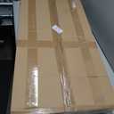 BBGS Yellow Black Expandable Barricade, Iron Security Mobile Parking Barrier, Driveway Fence Retractable Traffic Folding Portable Gate for Outdoor Road Garage Construction(120x400cm)