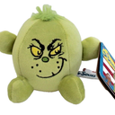 Aurora Whimsical Dr. Seuss Stress Ball Grinch: Resting Grinch Face Stuffed Animal - Magical Storytelling - Officially Licensed - Green 3.5 Inches