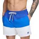 Starter Men's Quick Dry Lightweight Volley Colorbock Swim Trunk Small
