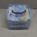 Bluey Stackable Sensory Case - Reusable Bin With Stickers, Play Sand Bags, Coloring Activities, Toys for Toddlers 1-3, Sensory Toys, Medium
