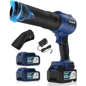 Handheld Cordless Leaf Blower with Battery and Charger, Lightweight Handheld with Extended Nozzle