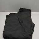 Toomett Men's hiking Snow Pants Skiing Winter Insulated Fleece lined Outdoor Water Repellent Camping, Walking, Fishing (38, Black)