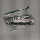 Anjmd 200 Pieces Floral Stem Wire, Artificial Flower Rod, Green Florist Wires for Flower Arrangement Supplies Crafts Bouquet Wreath Making (17CM)