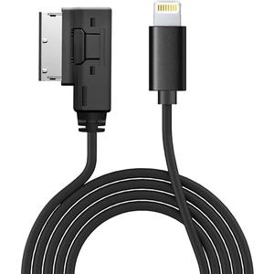 AMI MMI Aux Cable for Apple iPhone 14 13 12 11 XS XR X 8 7 6 SE Compatible with Audi A3/A4/A5/A6/A7/A8/S4/S6/S8/Q5/Q7/R8/TT 2011-2016, VW CC Magotan with MMI 3G System (3.3FT)