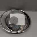 12" Titanium Pans for Cooking with Lid Hammered Tagines Skillet