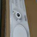 MOOONICHE 52" White Ceiling Fan with Light and Remote, Dimmable Fandelier Ceiling Fans, 6-Speed Wind Modern Fan Light with 3 Blades, Smart Timer Downrod Mount Fandelier Fan for Bedroom Dining Room