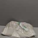 Goodpick Woven Storage Basket, Cotton Rope Basket for Dog Toys, Books, Stylish Gift Basket with Handles, 13 x 10 x 9 Inches Square Baskets for Organizing, Brown and White