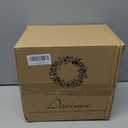 6FT Christmas Cedar Garland Thick & Lush, Real Touch Faux Greenery Christmas Garland for Mantle, Fireplace, Porch, Outdoor & Indoor Holiday Decorations (2 Pcs)