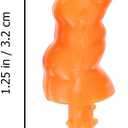 160 PCS Snowman Noses for Crafts,Christmas Carrot Nose Snowman Craft Accessories for Christmas Winter Holiday DIY Decorations Supplies