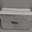 Supernal 400pcs Silver Plastic Dinnerware Set Heavy Duty Disposable Plates Include Silver Plastic Dessert Plates, 50 Spoons & Knives & Cups & Napkins & 100 Forks, Perfect For Party and Wedding