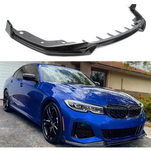 Front Lip Fits BMW G20 330e 330i M340i M-Sport 2019-2022, Carbon Fiber Look
for 3-Series Pre-LCI, 3-Piece Design, MP Style Bumper Air Dam Lower Chin Spoiler Splitter, Protection Body - WheelX