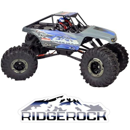 Redcat Racing Danchee Ridgerock 1/ 10 Scale 4WD Electric RC Rock Crawler – RC Truck RTR with 2.4GHz Radio, Dual Motors, 4-Wheel Steering, USB Charger with RC Crawler Li-ion Battery