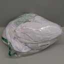 2 Pack 8FT Rectangular Spandex Tablecloth,Wrinkle Resistant Fitted Cover for 96x30 inch Banquet Table Cloth, Washable Stretch Fabric for Party, Events, Wedding, Vendor - White