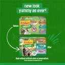 Purina Friskies Indoor Cat Food 24ct VP - (Chicken and Turkey Casserole, Saucy Seafood Bake, Homestyle Turkey Dinner) - (Pack of 24) 5.5 oz. Cans