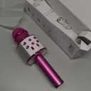 Kids Karaoke Microphone for Girl Toys: Christmas Birthday Gifts Ideas for 3 4 5 6 7 8 9 10 Year Old Girls (Purple)