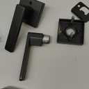 Zowill Keyless Entry Door Lock with 2 Lever Handles, Zowill Electronic Keypad Deadbolt, Auto-Locking, Anti-Peeping Password, Digital Code Door Lock, Front Door Handle Sets, Matte Black