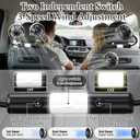 Car Seat Fan for Back Seat, Car Fans for Backseat for Kids(No Battery)
