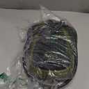 TEROMAS Tire Inflator Portable Air Compressor, Air Pump DC/AC for Car Tires 12V DC and Other Inflatables at Home 110V AC, Digital Electric Tire Pump with Pressure Gauge(Green)