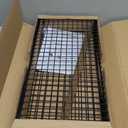 TORACK 2 Pack Wall Mounted Storage Shelves, 23.5" x 12" Wall Shelf for Garage, Closet, Laundry Room, Heavy Duty Garage Wall Shelving, Holds Up to 65 lbs(Black)