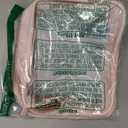 PACKISM TSA Approved Toiletry Bag - Clear Makeup Bag Waterproof Quart Size Bag, Travel Makeup Cosmetic Bag for Women, Carry on Airport Airline Compliant Bag, 3 Pack (Medium Set (Standard), Beauty Nude Pink 3 Pack)