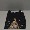 Hawaiian Floral Christmas Tree Mele Kalikimaka Tropical Xmas T-Shirt M