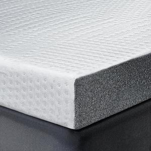 HOMRELEXA Cooling Mattress Topper Twin XL Size 4 Inch, Cooling Gel & Bamboo Charcoal Memory Foam Mattress Topper for Back Pain Relief, Firm Dual-Layer Foam Bed Pad with Removable Cover College Dorm