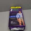 Depend Night Defense Adult Diapers, Incontinence Underwear for Men, Disposable, Overnight, Extra-Large, Grey, 20 Count