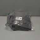 LEMOMO Blackout Curtains 66 x 54 Inch Long Frost Grey Curtains Set of 2 Panels Room Darkening Curtains for Bedroom and Living Room